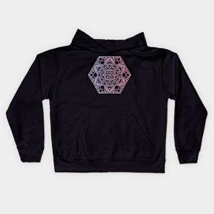 Mandala Gradient Kids Hoodie